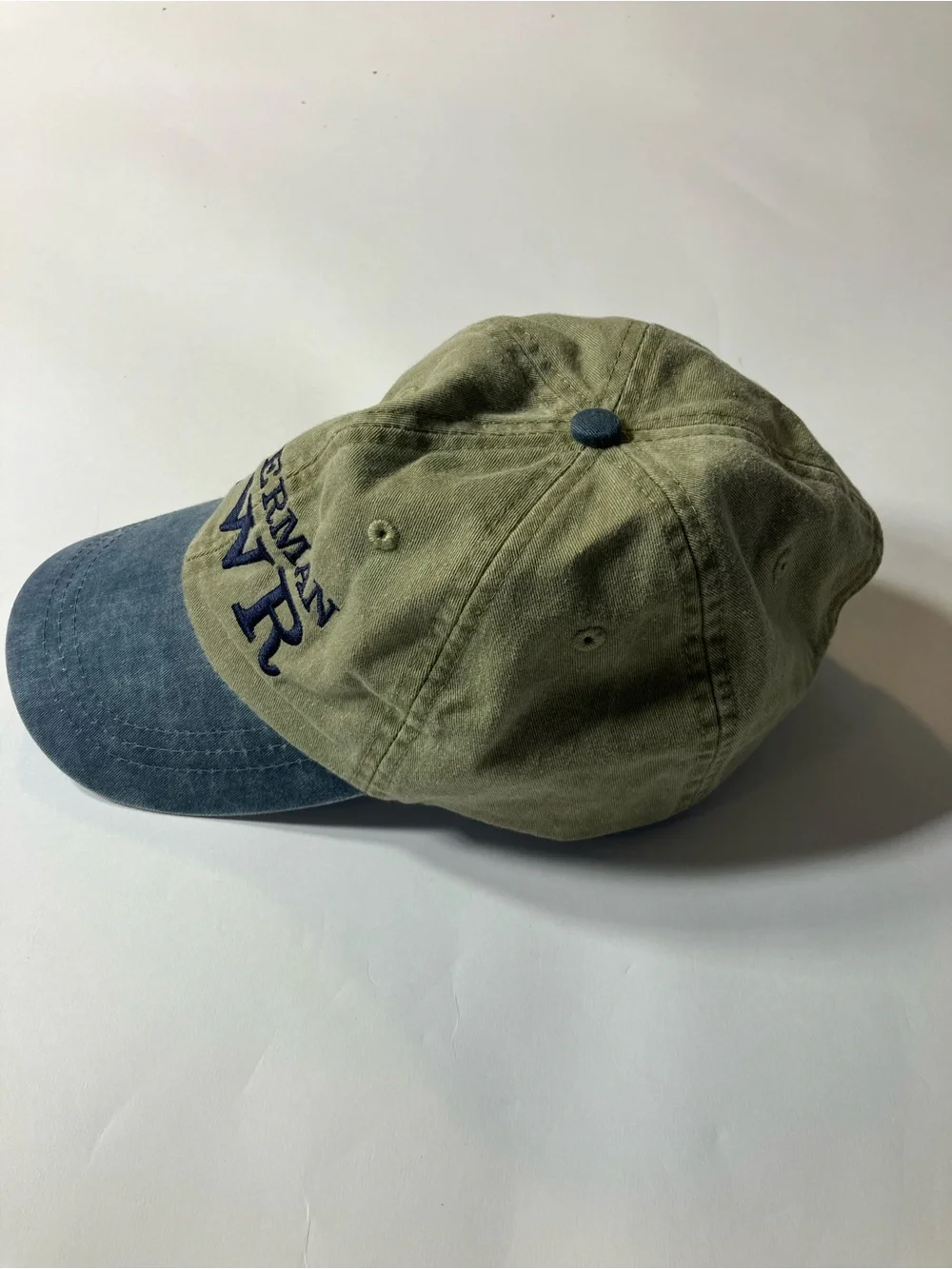 Hagerman NWR Two-Tone Baseball Cap - Olive & Navy